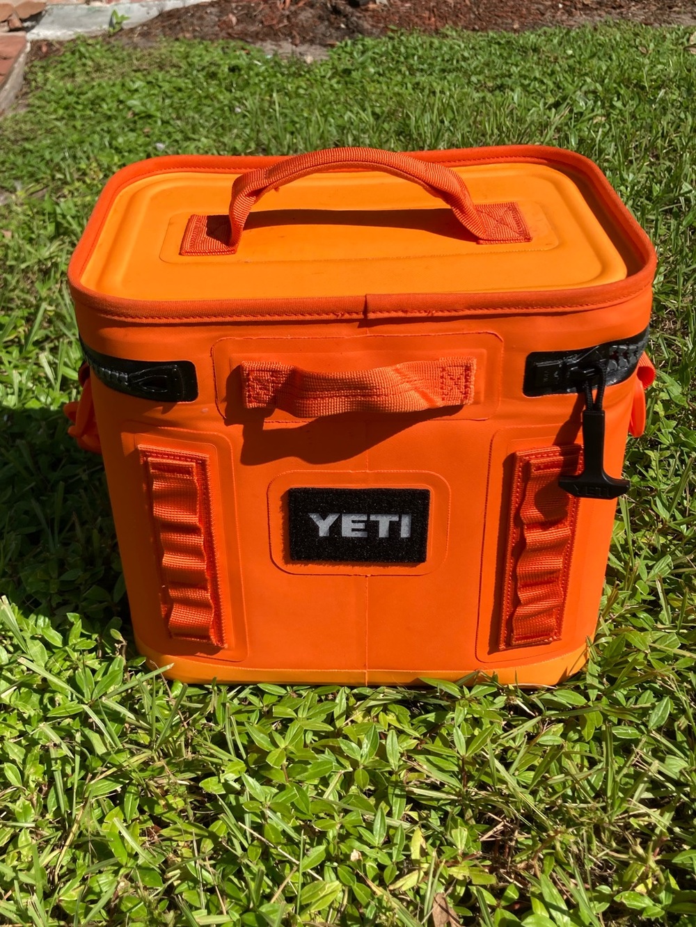 Yeti Hopper Flip 8 Orange Soft-Sided Cooler